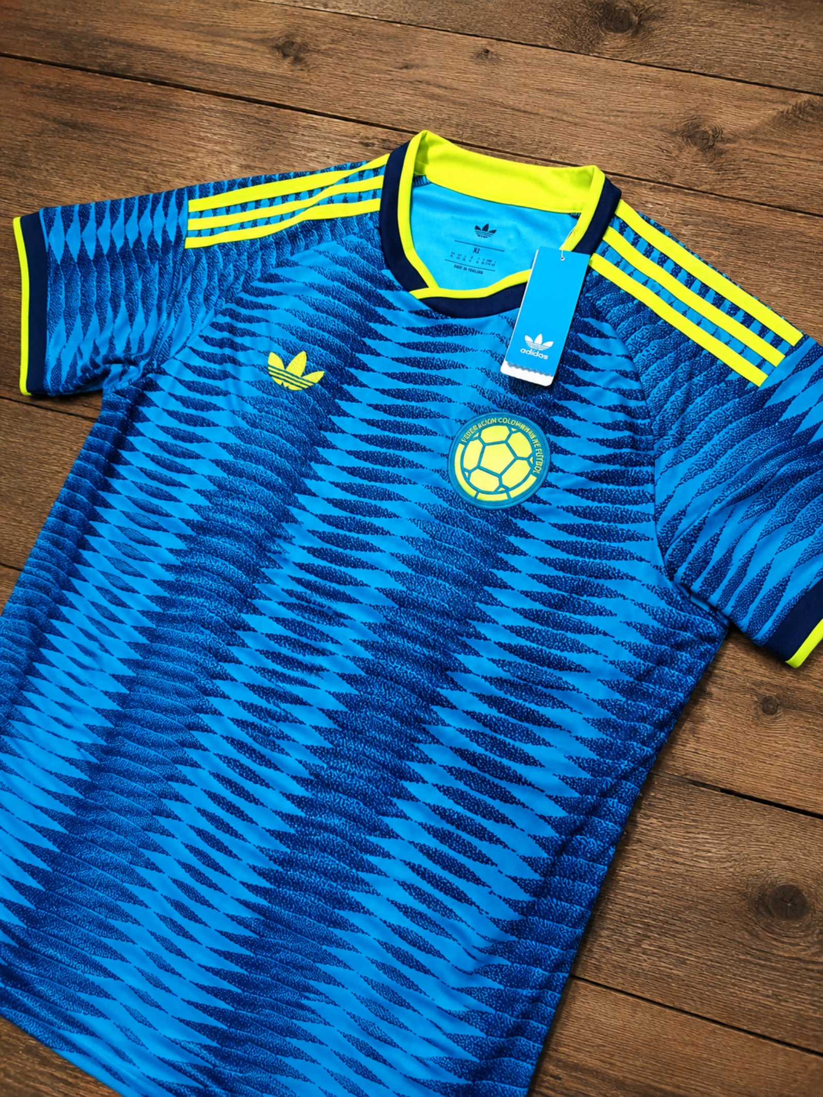 Colombia National Team Adidas T-Shirt World Cup Size XL – photo 3